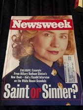 NEWSWEEK Mag January 13 1996 Hillary Clinton Saint or Sinner Interview