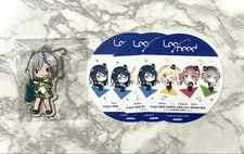 Shiho Hinomori Keychain & Animate Cafe Collaboration Coaster Used Anicafe