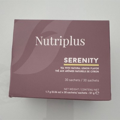 Nutriplus Serenity Herbal Tea Powdered Extract Lemon Flavor 30 Sachets