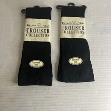 L'eggs Trouser Collection Nylon Socks Black 40151 #90