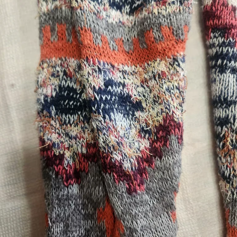 Cárdigan suéter mediano para mujer Mossimo Supply Co abuela suroeste azteca boho Foto 4 de 4