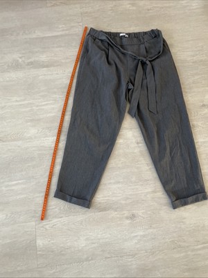 Sommer Stoff Hose Gr L/mex 30 Chino Neu