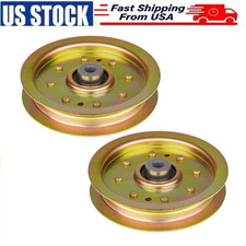 2 Idler Pulley Deck Kit For Craftsman LT2000 LT1500 LT2500 PYT9000 ZTL7000