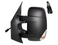 Aussenspiegel Links FÜR Nissan NV400 AB 2010 Elektr. Schwarz M/Blink. 16W M/Blis