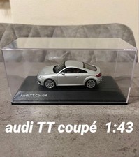 Audi TT Coupé Minicar silver 1/43