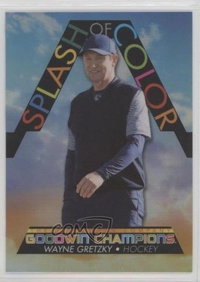 2022 Goodwin Champions Splash of Color Platinum Sky 59/99 Wayne Gretzky HOF 0pm1