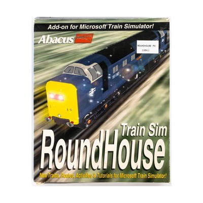 Abacus Pub Computer Game TrainSim - RoundHouse VG/NM