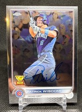 Patrick Wisdom 2022 Topps Chrome Autograph, CVA-PW