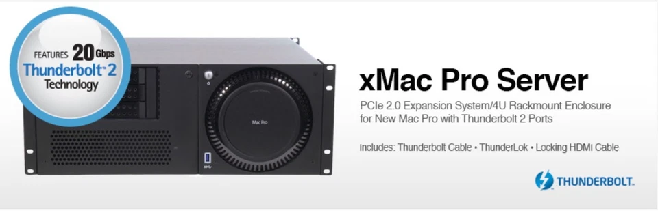 SONNET xMac Pro Server Thunderbolt 2-to-PCIe - Immagine 2 di 2