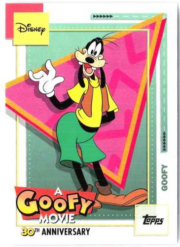 Goofy [Black] #AGM-1 2026 Topps Disney Neon A Goofy Movie card
