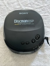 Sony Discman ESP D-242CK Portable CD Player Mega Bass Black 1996