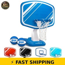 GoSports Splash Hoop PRO Pool Basketball Game with 2 Balls Pump