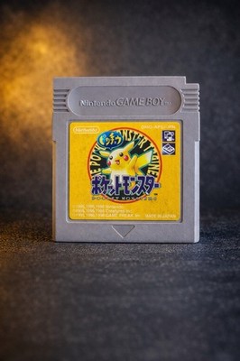 Pokemon Yellow Version Game Boy JPN Japanese Original Pikachu Nintendo