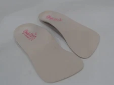 UsedVeryGood - Powerstep Women Slenderfit Insoles 3/4 Length,Khaki, 6.5-7.5