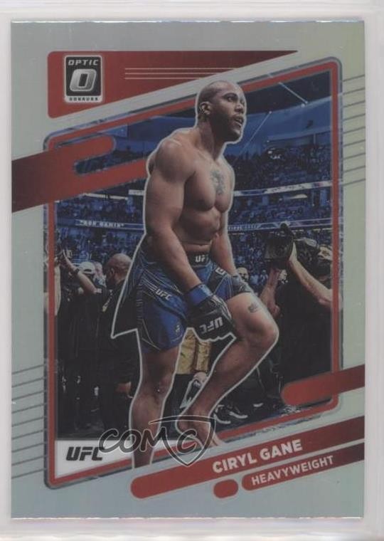 2022 Panini Donruss Optic UFC Holo Prizm Ciryl Gane #40 00gy