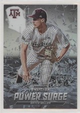 2021 Panini Prizm Draft Picks Power Surge Silver Prizm Bryce Miller #PS-BM 0p0