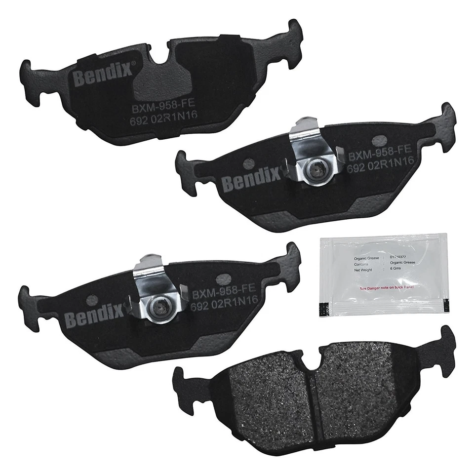 For BMW Z3 96-02 Bendix Premium Copper Free Semi-Metallic Rear Disc Brake Pads — 第 2/2 张图片