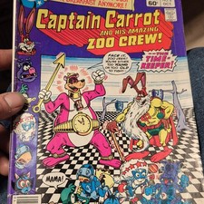 DC Comics Captain Carrot and His Amazing Zoo Crew #8 1982 Zoo Crew Comic Book