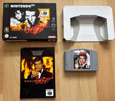 GoldenEye 007 Nintendo 64 N64 FULLY BOXED & COMPLETE - COLLECTOR / VGC - PAL - Image 1 of 4