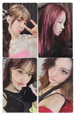 aespa dirtywork weverse 予約特典 トレカ 4枚セット aespa dirtywork