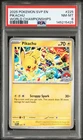 2025 POKEMON SVP EN-SV BLACK STAR PROMO WORLD CHAMPIONSHIPS #225 PIKACHU PSA 8