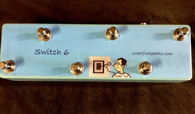 Switch-6  TC Helicon Pedals Voice Live Models, Extreme, more  - HANDMADE IN USA