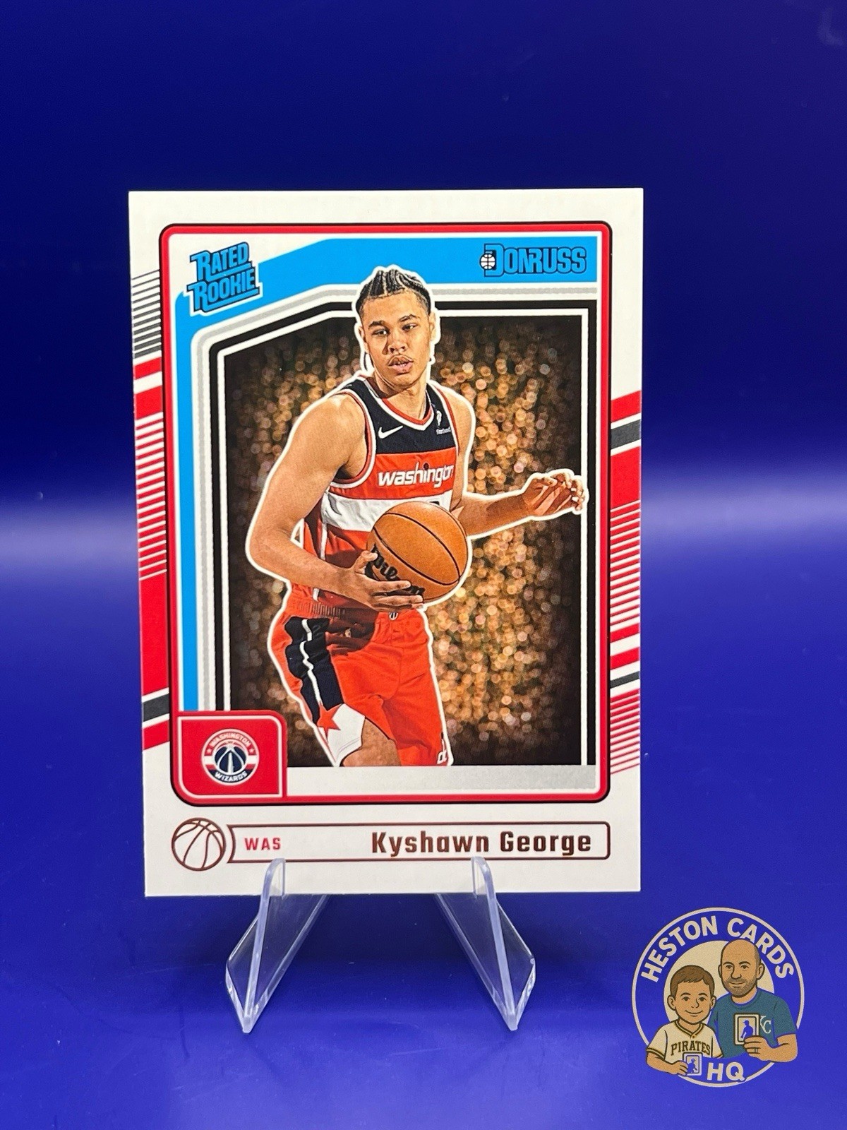 2024-25 Panini Donruss - Rated Rookie Kyshawn George #225 (RC)
