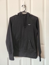 Nike Therma-Fit Women's Size Small Hooded Sweater Long-Sleeve Pullover Black