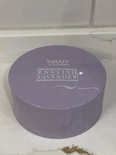 Vintage Yardley English Lavender Dusting Powder Puff Scented Perfumed 2 oz New