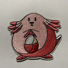 Pokemon Chansey Iron/Sew ON Embroidered Patch...