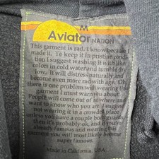 AVIATOR NATION Wave Stripe 4 Pullover Relaxed Hoodie Unisex Size M