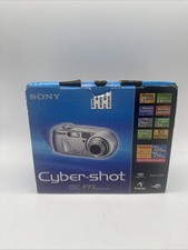 Sony Cyber-Shot DSC-P73 4.1MP Digital Camera W/ Memory Card Travel Case
