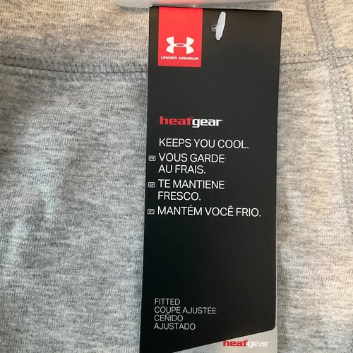 Under Armour Legging Pants Girls Size S Gray Stretch - Picture 5 of 15