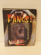 FANGS! Scholastic Picture Book Hardcover Science Animals Repitles Mammals Bugs