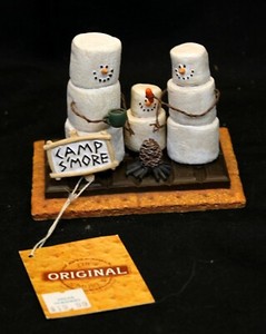 New Midwest Of Cannon Falls S Mores Camp S More Camping Family Holiday Snowmen Ebay