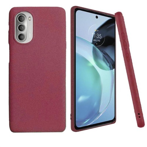 For Motorola Moto G51 G71 5G RockSand Matte Rubber Silicone case back cover - Photo 2 sur 21