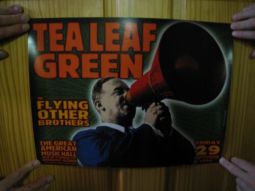 Tea Leaf Green Poster Dude With Horn September 26 2006 - Bild 1 von 1