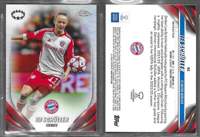 Topps Chrome WCL 2024 #93 Lea Schuller Bayern München Refractor