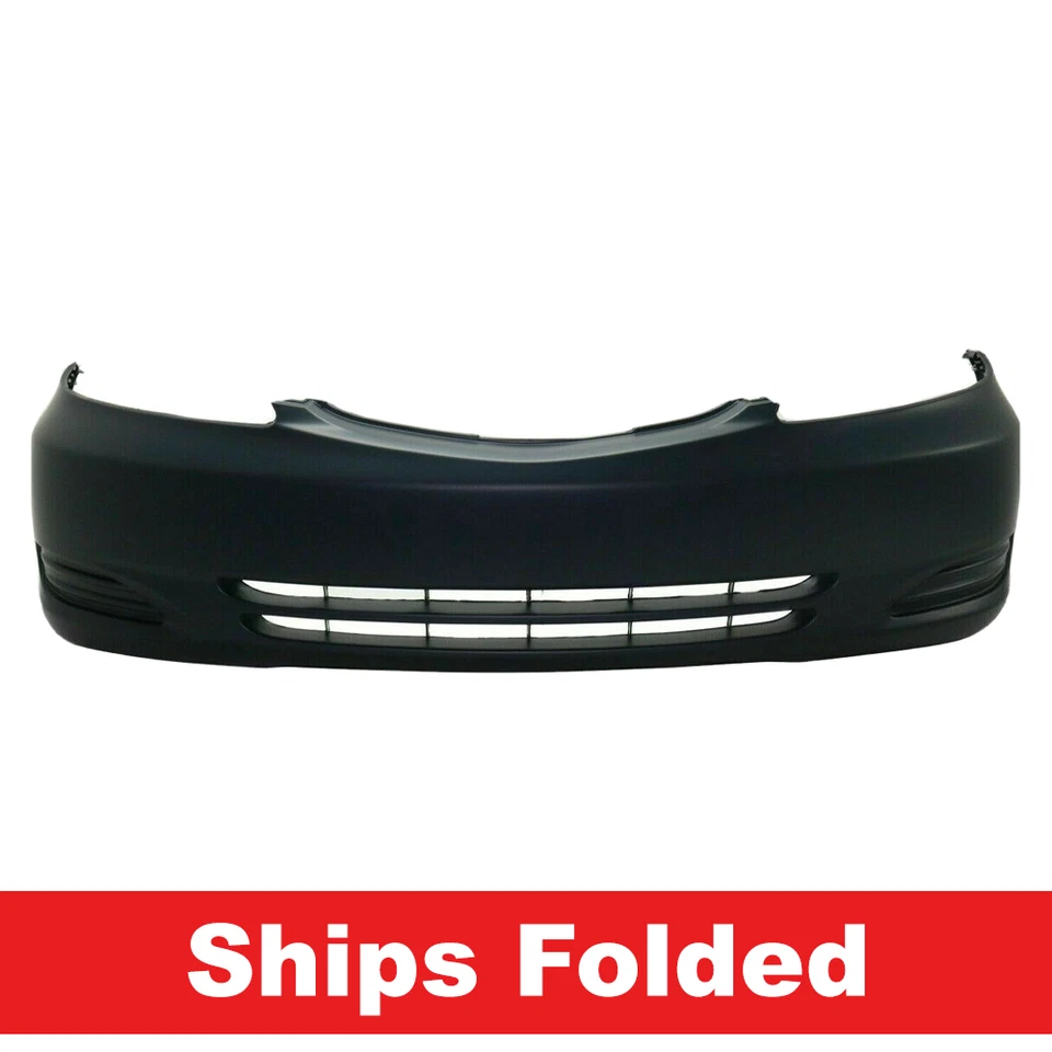 New Front Primed Bumper Cover For 2002-2004 Toyota Camry TO1000230 52119AA904 Foto 2 de 4
