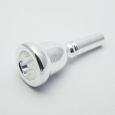Genuine Bach Silver Large Shank Artisan Trombone Mouthpiece, 5GL NEW 