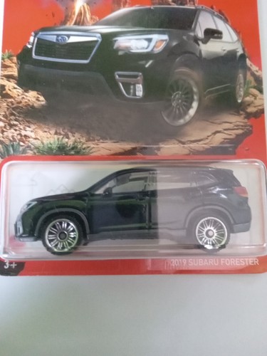 Matchbox Subaru Forester Diecast Toys 1/64th Scale Black Carded 70 Yrs MBX Cars - Picture 2 of 23