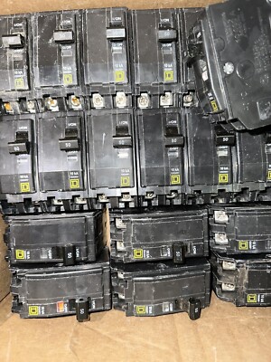 50 A 2-Pole 120/240 VAC QO Plug-In Mini Circuit Breaker