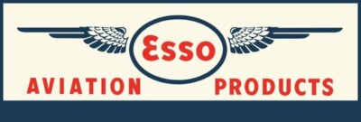 ESSO Aviation Petroleum, Gasoline Products NEW Sign 6x18'' & Free Shipping