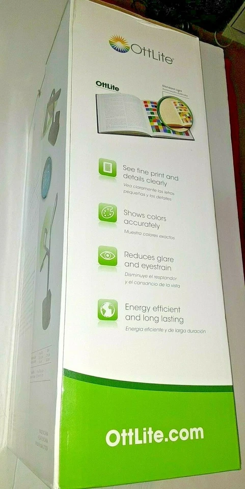 OttLite LED Pivoting Bankers Lamp with USB Charging Port - Image 3 of 4