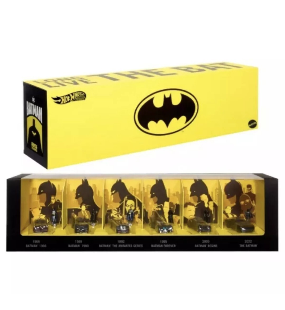 SDCC 2024 Mattel Hot Wheels Batman Batmobile Collector Set