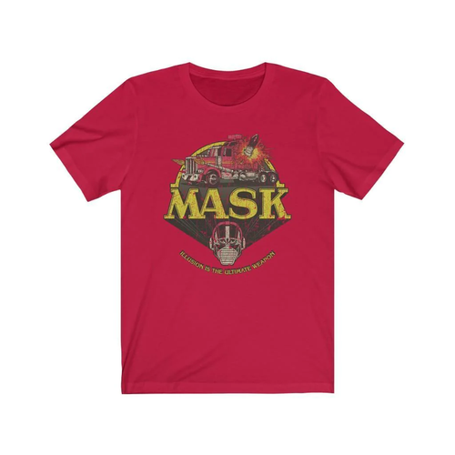 M.A.S.K. - T-shirt uomo vintage Mobile Armored Strike Kommand 1985 - Foto 32 di 42
