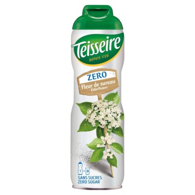Teisseire Sirup Holunderblüten 0% Zucker 600ml
