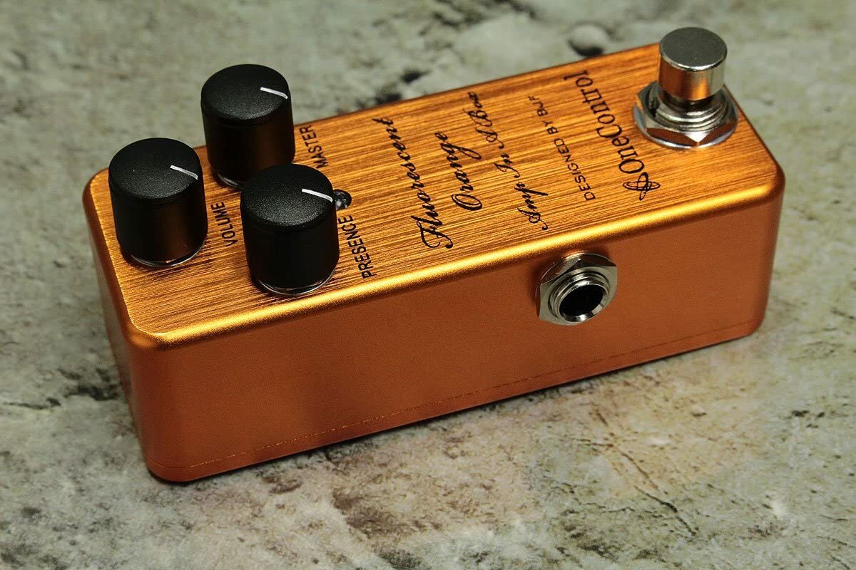 ギター OneControl Fluorescent Orange Amp One Control BJF Orange FX Amp-In-A-Box Distortion | Vision
