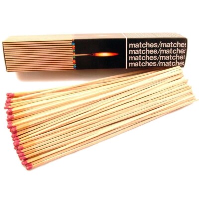 360 Manor Sicherheit extra lange Streichhölzer für Öfen BBQ offenes Feuer MPN 1961 UK Verkäufer