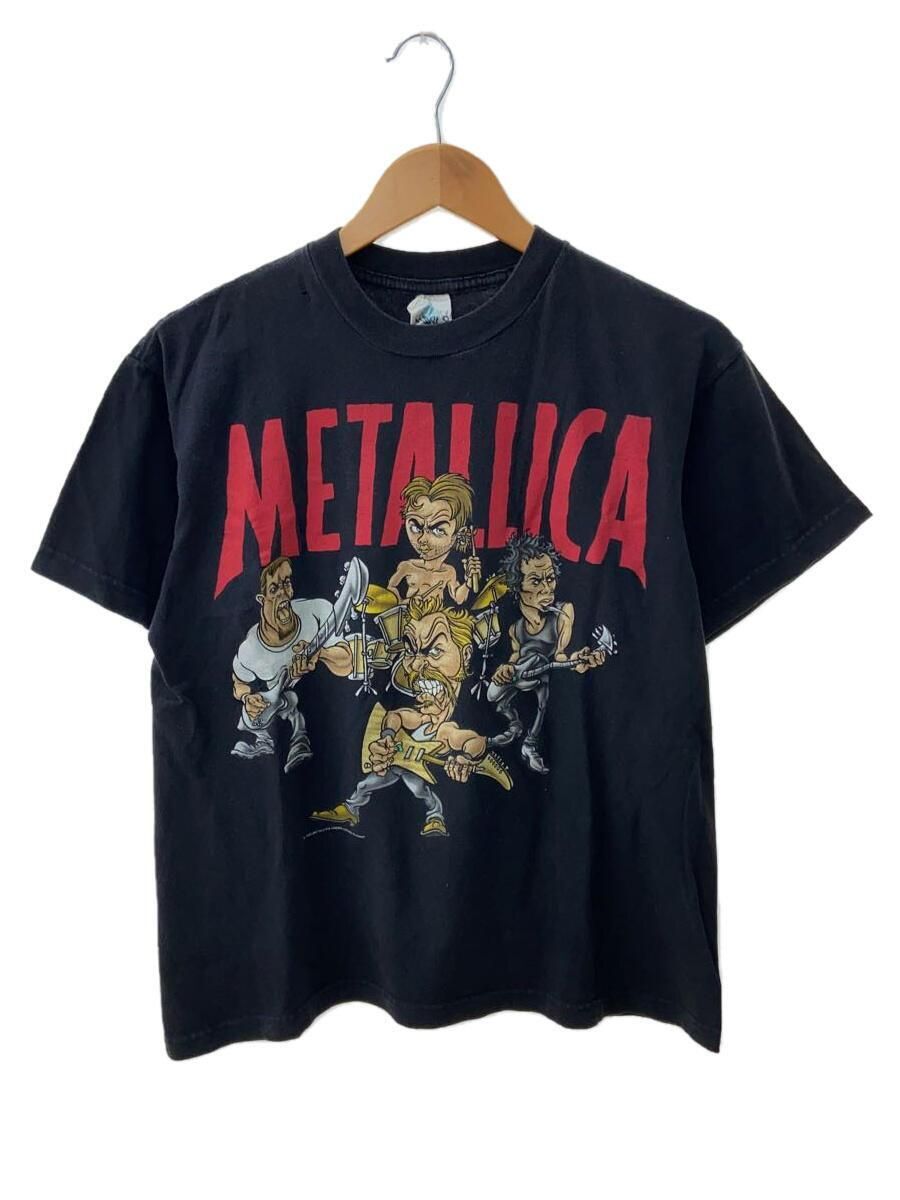 ALTRA T shirt altre marche anni 90 METALLICA SOTTO LICENZA A GIGANTE M cotone BLK usata